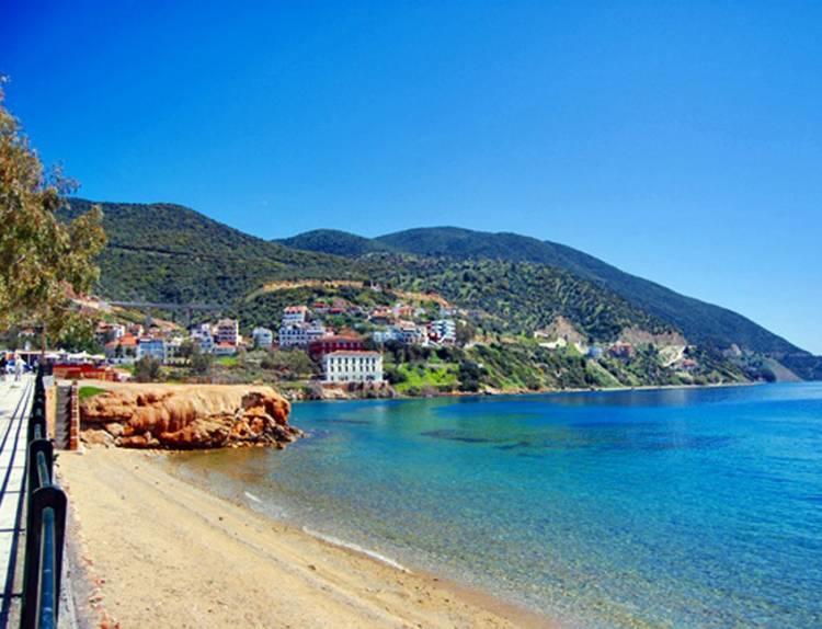 Hotel Rania Loutra Edipsou  Exteriér fotografie