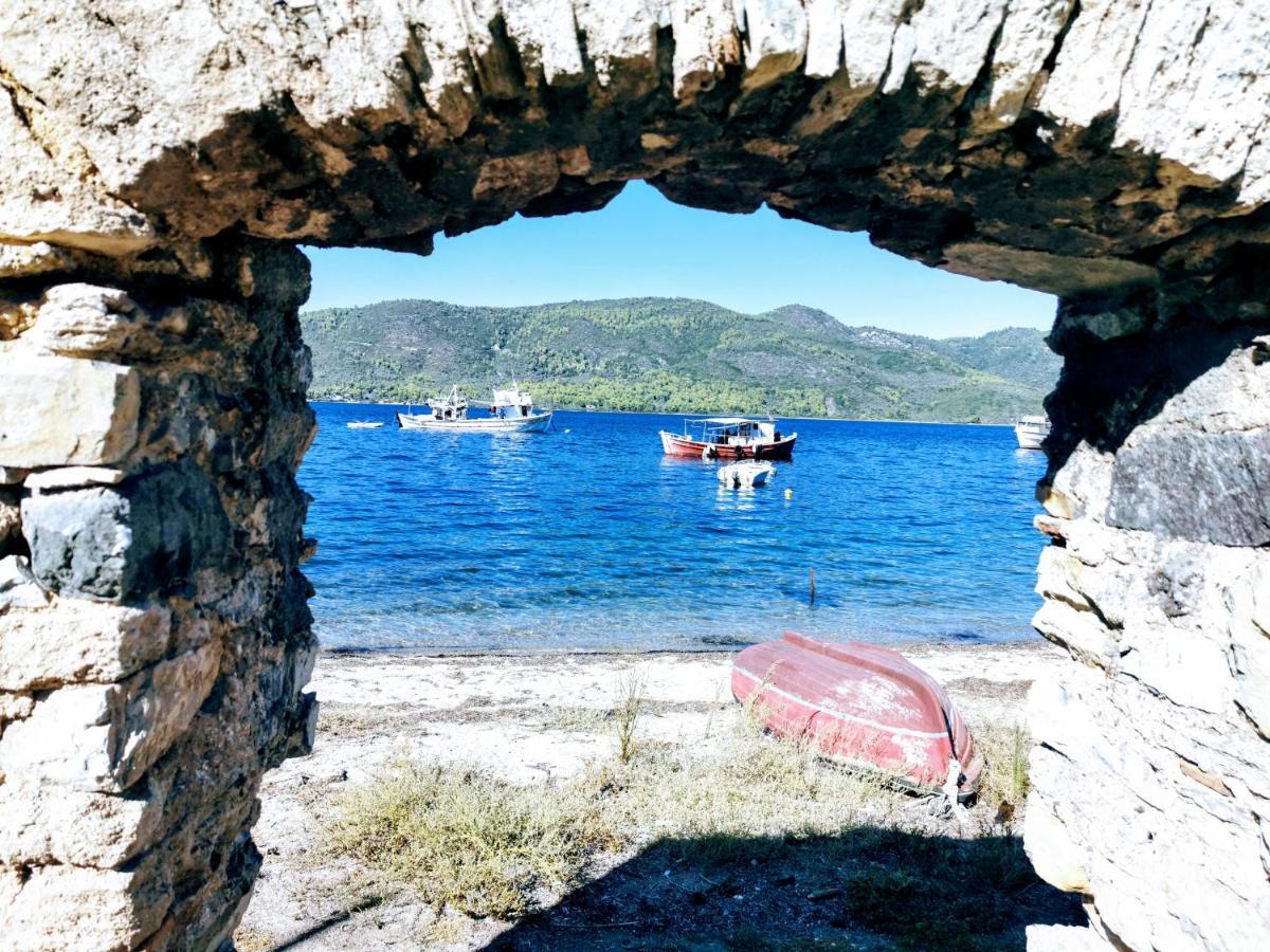Hotel Rania Loutra Edipsou  Exteriér fotografie
